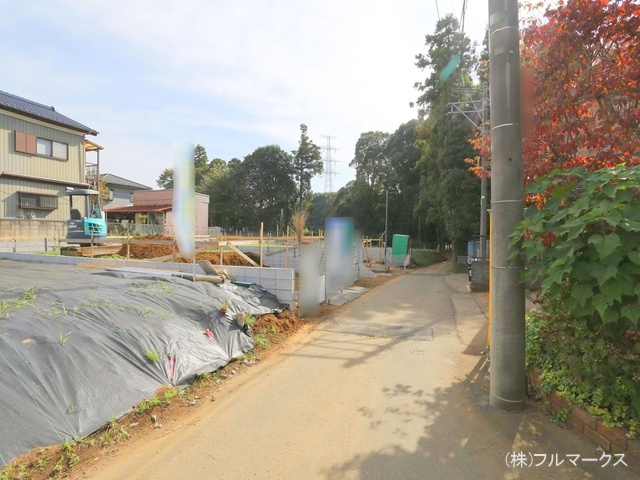 前面道路含む現地写真(2023年11月撮影)