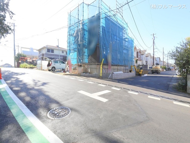 前面道路含む現地写真(2023年11月撮影)