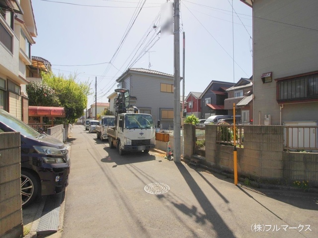 前面道路含む現地写真(2024年4月撮影)