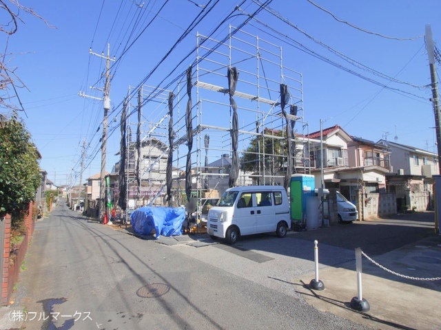 前面道路含む現地写真(2024年3月撮影)