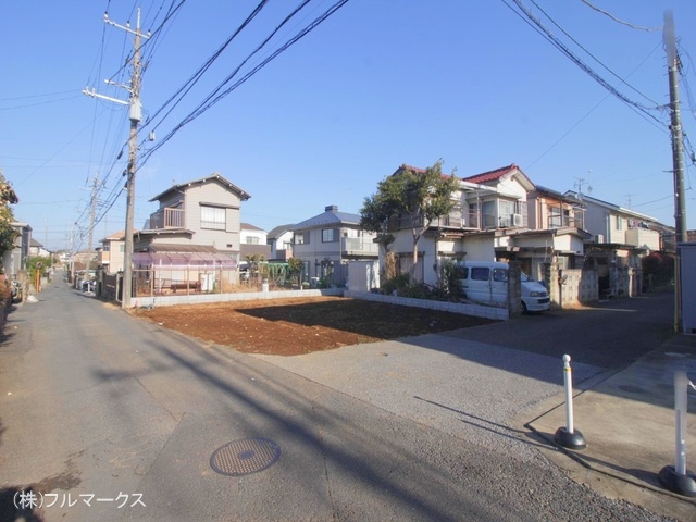 前面道路含む現地写真(2024年2月撮影)