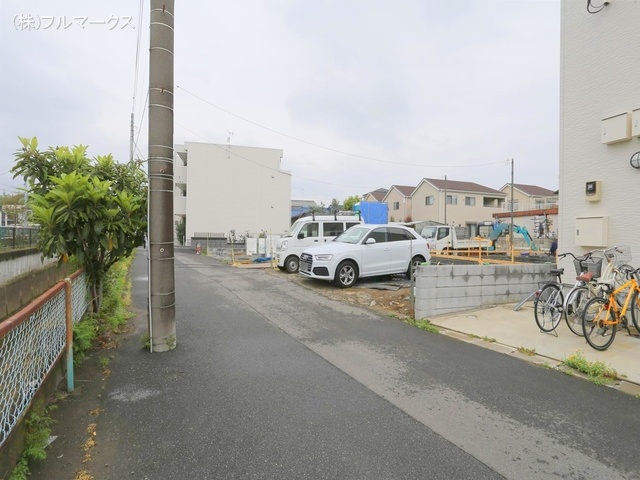 前面道路含む現地写真(2024年4月撮影)