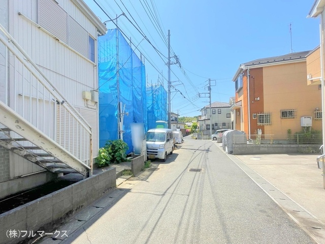 前面道路含む現地写真(2024年5月撮影)