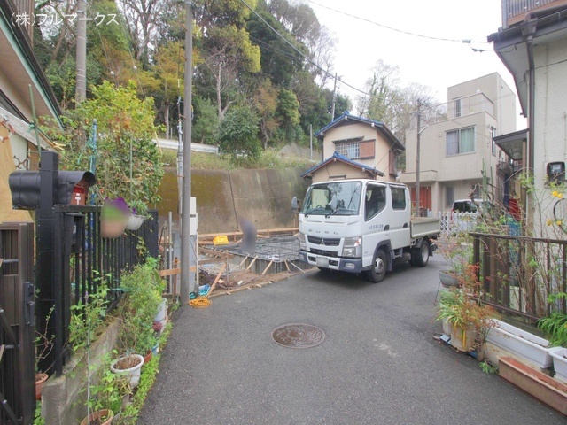 前面道路含む現地写真(2024年4月撮影)