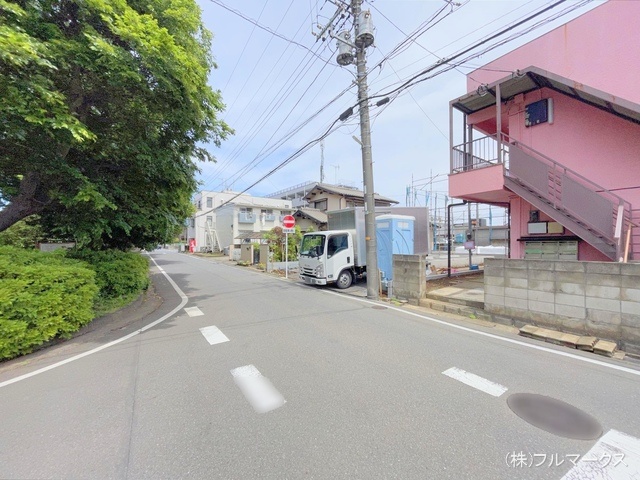 前面道路含む現地写真(2024年5月撮影)