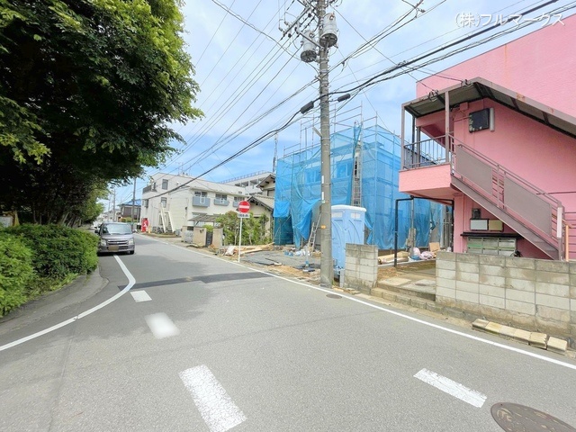 前面道路含む現地写真(2024年6月撮影)