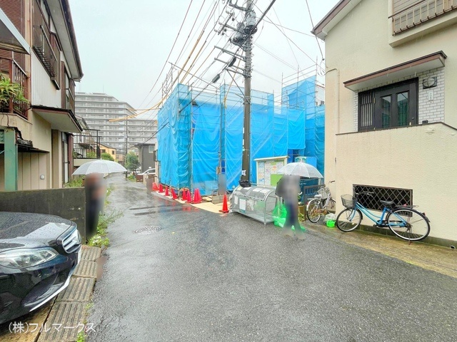 前面道路含む現地写真(2024年6月撮影)