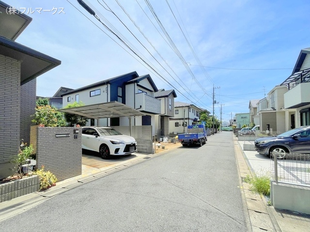 前面道路含む現地写真(2024年7月撮影)