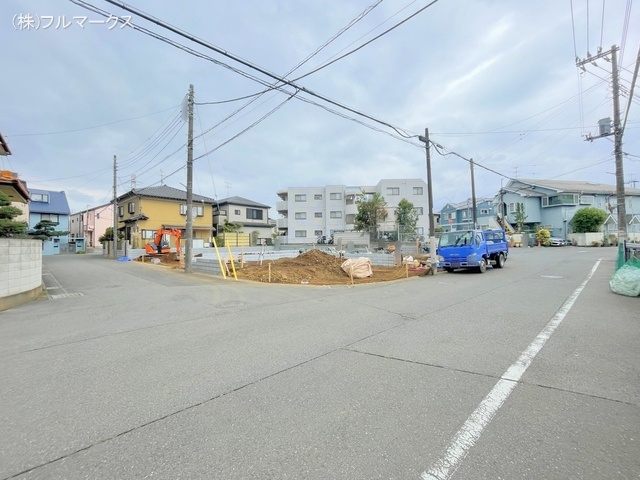 前面道路含む現地写真(2024年4月撮影)