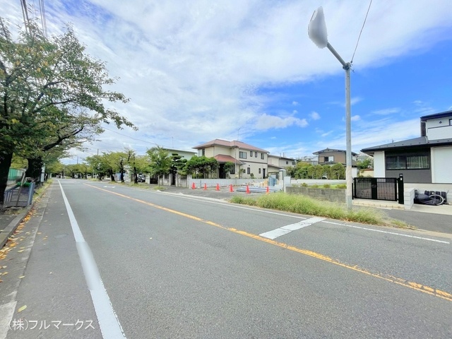 前面道路含む現地写真(2024年8月撮影)