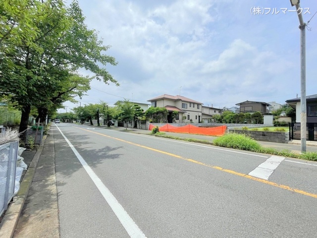 前面道路含む現地写真(2024年7月撮影)