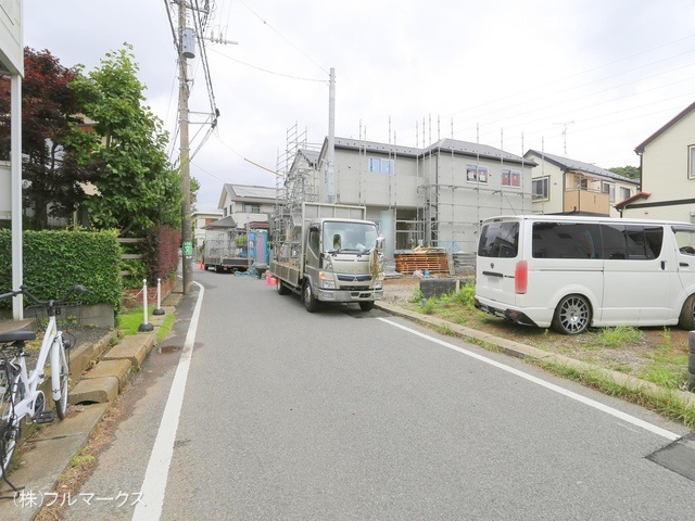 前面道路含む現地写真(2024年6月撮影)