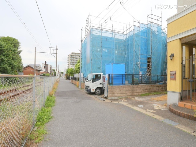 前面道路含む現地写真(2024年6月撮影)