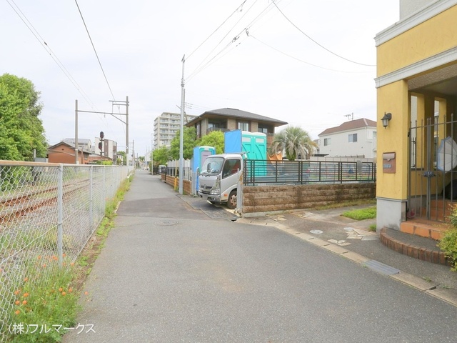 前面道路含む現地写真(2024年5月撮影)