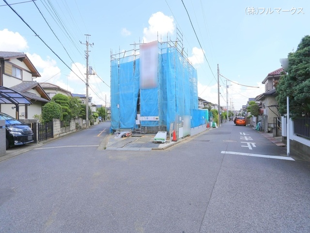 前面道路含む現地写真(2024年8月撮影)