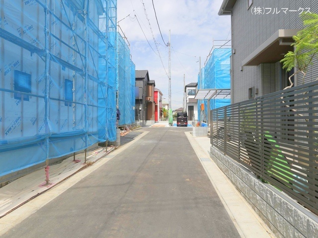 前面道路含む現地写真(2024年9月撮影)