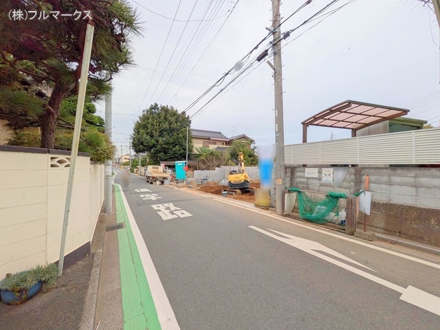 前面道路含む現地写真(2024年10月撮影)