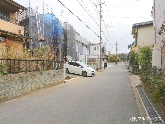 前面道路含む現地写真(2024年3月撮影)