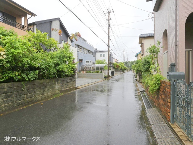 前面道路含む現地写真(2024年5月撮影)