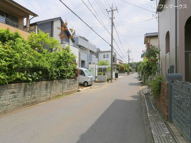 前面道路含む現地写真(2024年5月撮影)