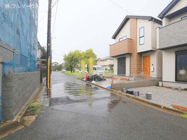 前面道路含む現地写真(2024年8月撮影)