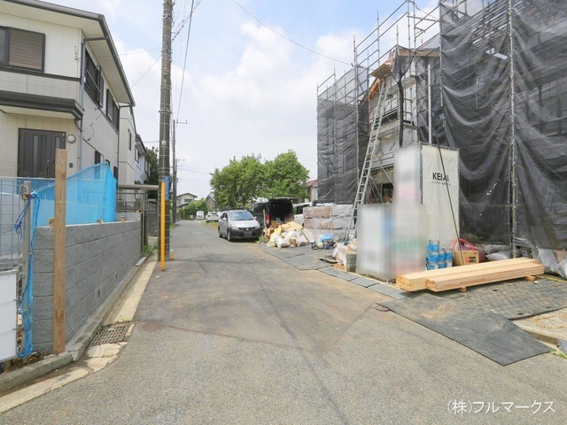 前面道路含む現地写真(2024年7月撮影)