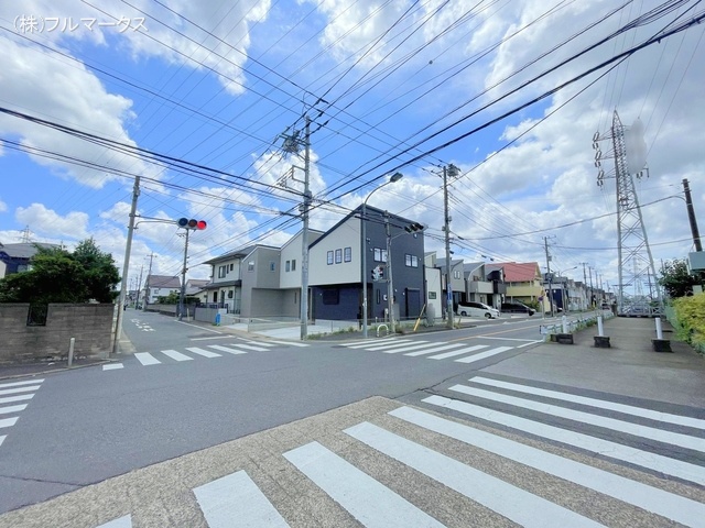 前面道路含む現地写真(2024年8月撮影)