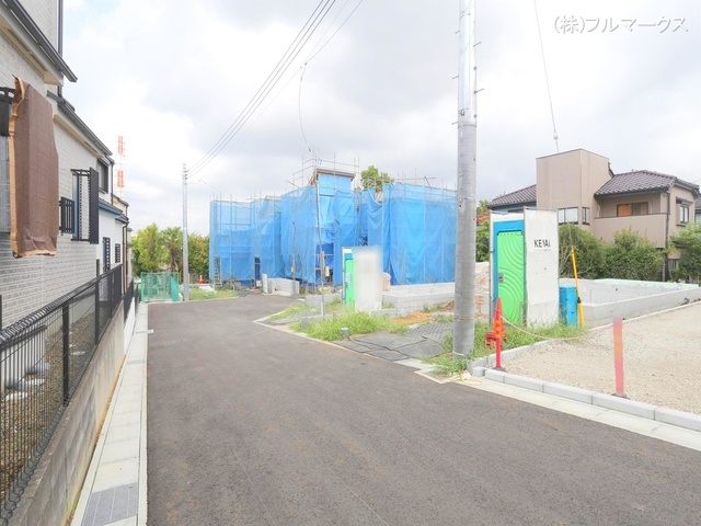 前面道路含む現地写真(2024年8月撮影)