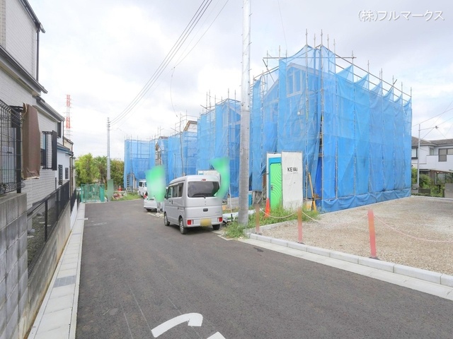 前面道路含む現地写真(2024年8月撮影)