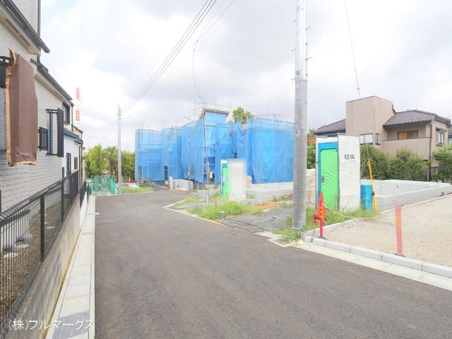 前面道路含む現地写真(2024年8月撮影)