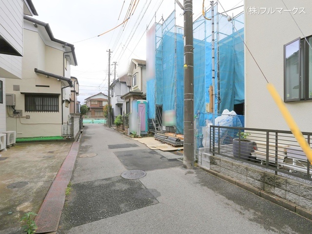 前面道路含む現地写真(2024年10月撮影)