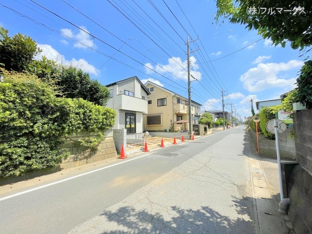 前面道路含む現地写真(2024年8月撮影)