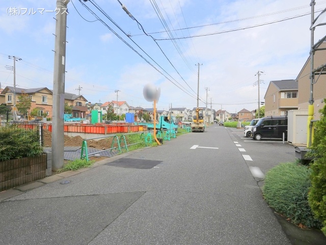 前面道路含む現地写真(2024年8月撮影)