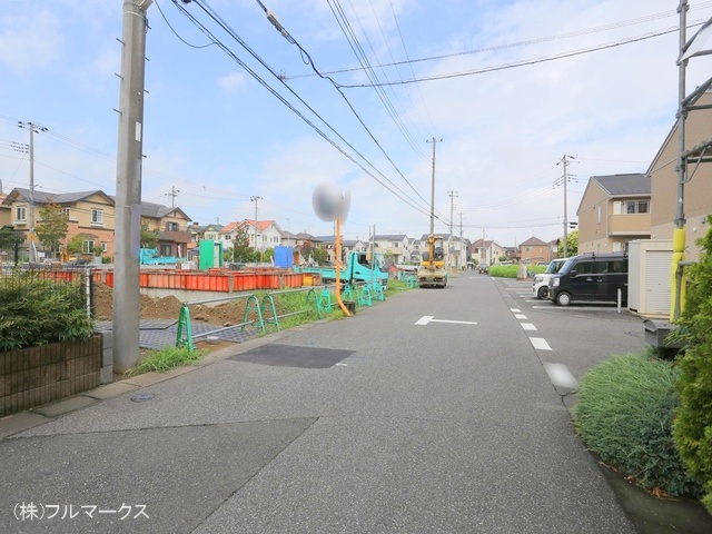 前面道路含む現地写真(2024年8月撮影)