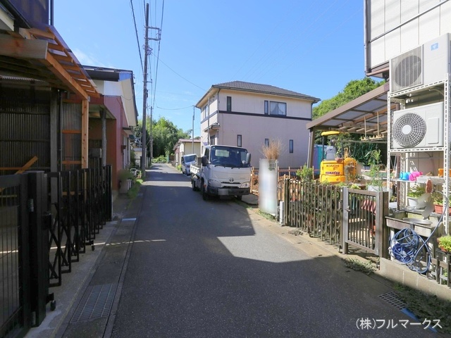 前面道路含む現地写真(2024年8月撮影)