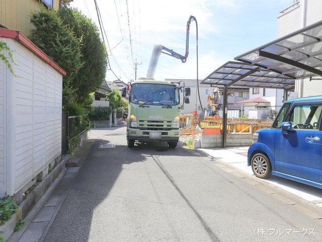 前面道路含む現地写真(2024年7月撮影)