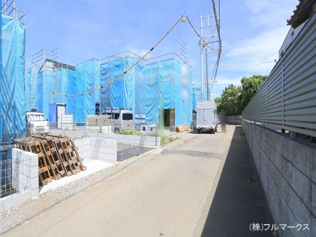 前面道路含む現地写真(2024年7月撮影)