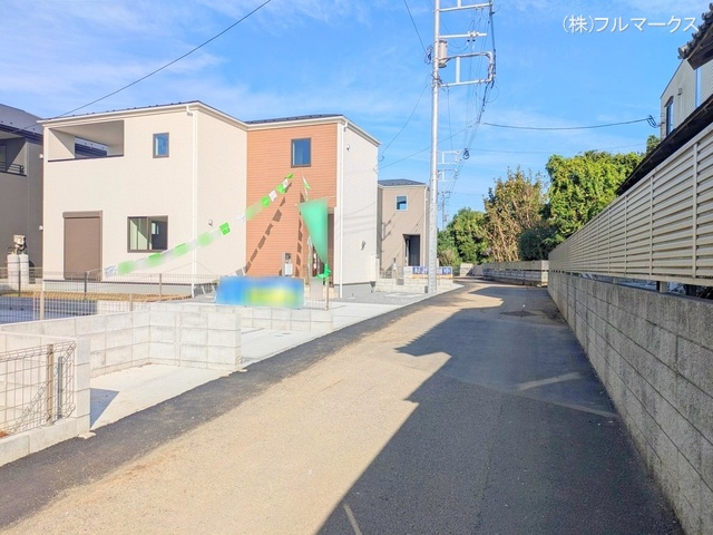 前面道路含む現地写真(2024年10月撮影)