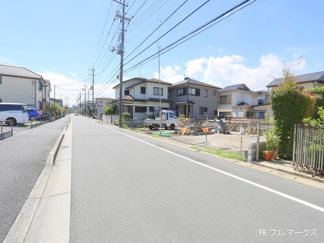 前面道路含む現地写真(2024年8月撮影)