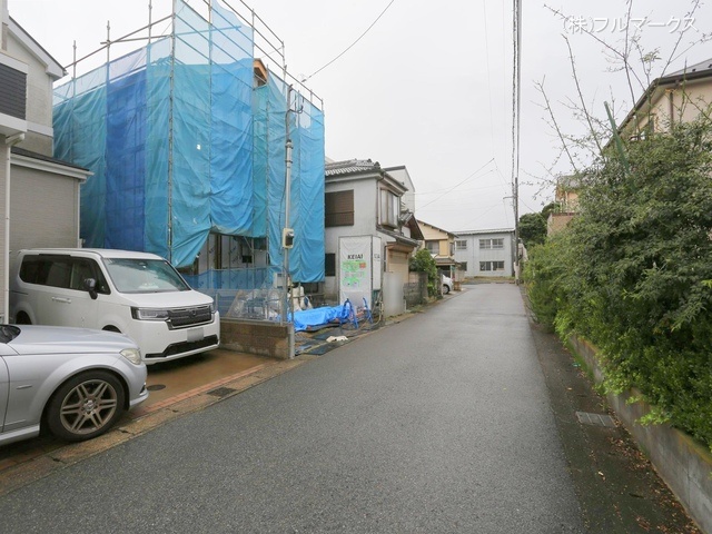 前面道路含む現地写真(2024年10月撮影)