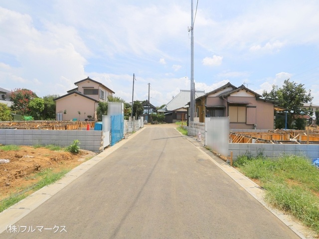 前面道路含む現地写真(2024年8月撮影)