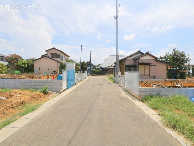 前面道路含む現地写真(2024年8月撮影)