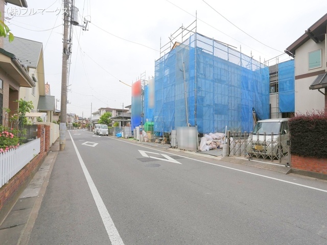 前面道路含む現地写真(2024年5月撮影)