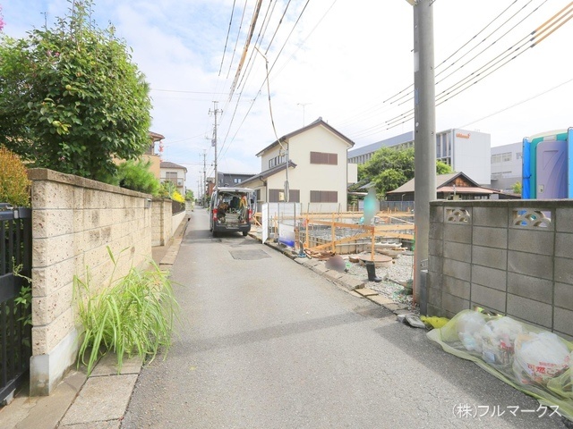 前面道路含む現地写真(2024年8月撮影)