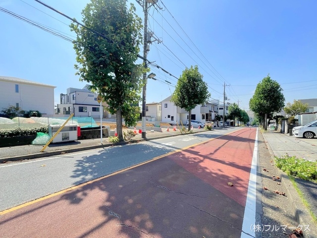 前面道路含む現地写真(2024年10月撮影)