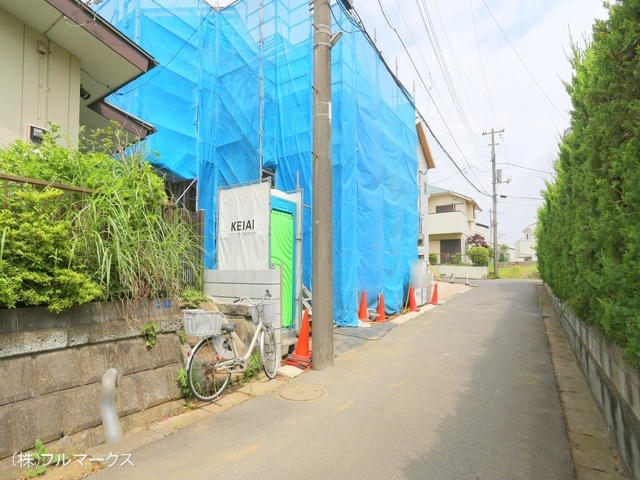 前面道路含む現地写真(2024年5月撮影)