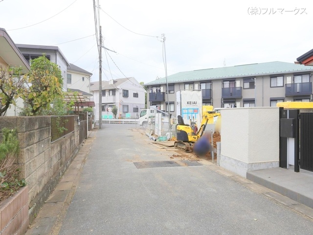 前面道路含む現地写真(2024年10月撮影)