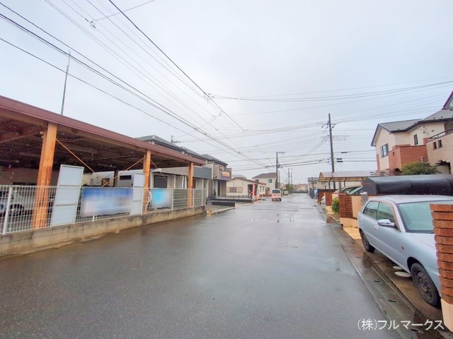 前面道路含む現地写真(2024年11月撮影)