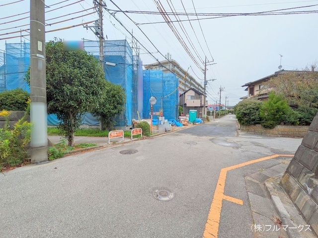 前面道路含む現地写真(2024年10月撮影)