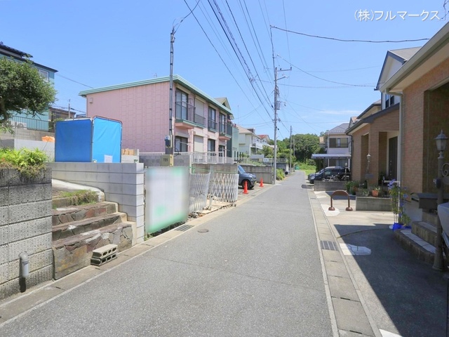 前面道路含む現地写真(2024年7月撮影)